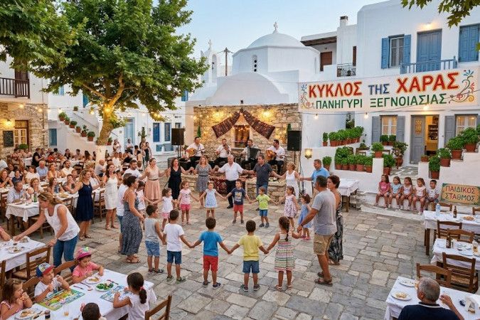 Αποχαιρετιστήρια καλοκαιρινή γιορτή Ιουνίου 2026 Γ΄ Βρεφονηπιακού Σταθμού Πάρου και Δωδεκανήσου